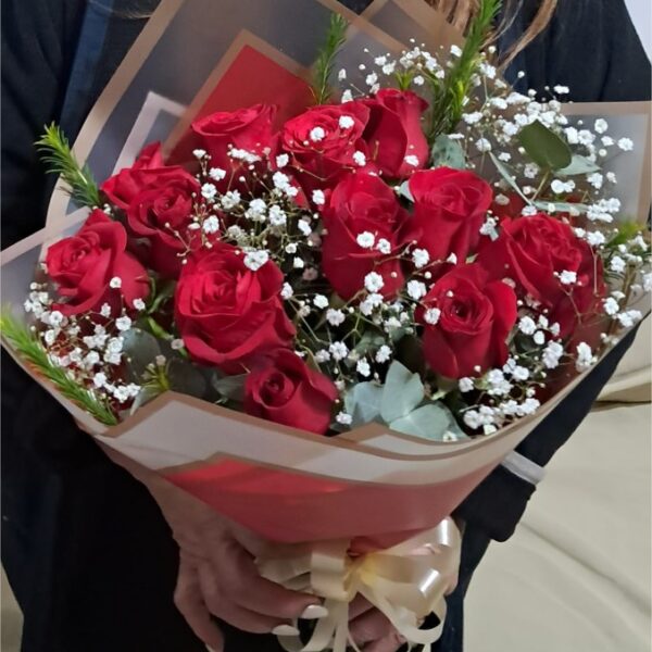 Ramo de 12 rosas