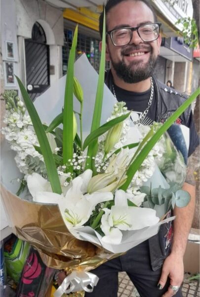 Ramo de Lilium con alelies